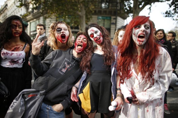 День зомби в Лондоне